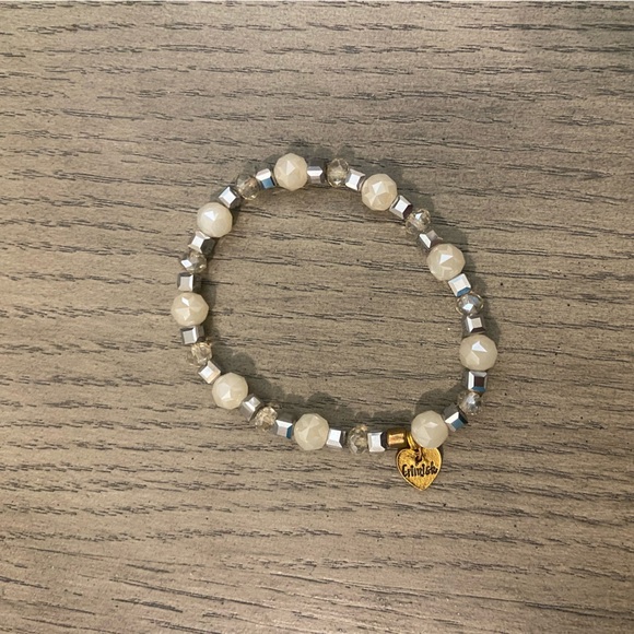 Gray and White Erimish Bracelets. - Picture 2 of 3